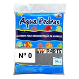 Substrato Cascalho Basalto Para Aquários Aqua Pedras Nº0 5kg