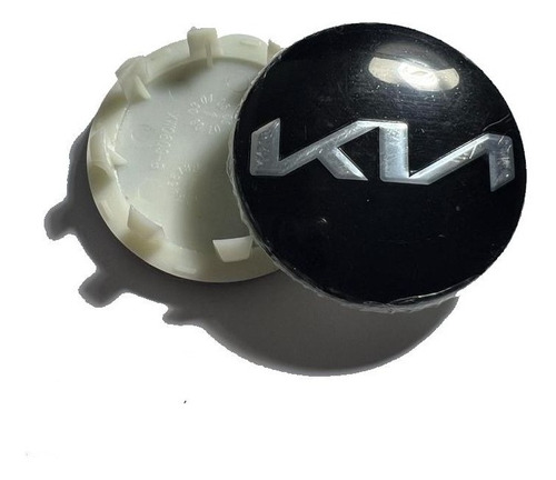 Tapa Emblema Compatible Con Centro Aro Kia 58mm (4 Unids) Foto 4