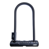 Bicicleta Abus Ultra 410 U-lock 410 De 9 Pulgadas, Negro/lim