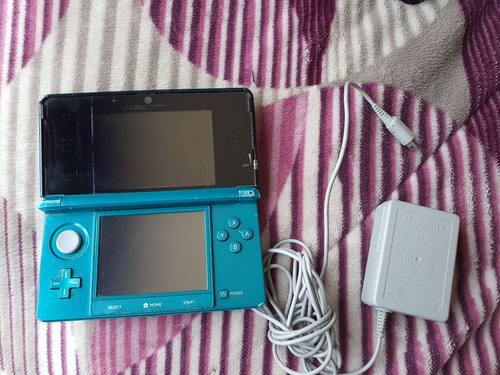 Nintendo 3ds Aqua Blue Libre Con Juegos Instalados 