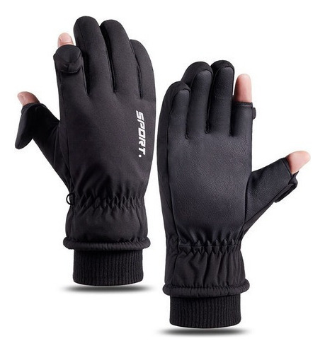 Guantes Gruesos De Nieve Impermeables A Prueba De Viento Frí