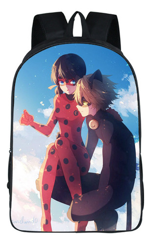 Mochila Escolar Ledybug Ladybug Reddy Con Dibujos Animados,