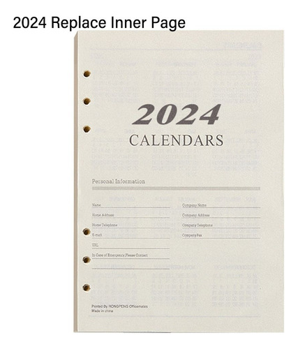 Livro De Agenda De 2024 Lista De Tarefas Em Inglês De Folhas