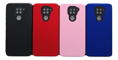 Funda Soft Alto Impacto Para Redmi Note 9 + Vidrio