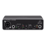 Behringer Umc22 U-phoria Interface Usb Micrófono / Instrumento