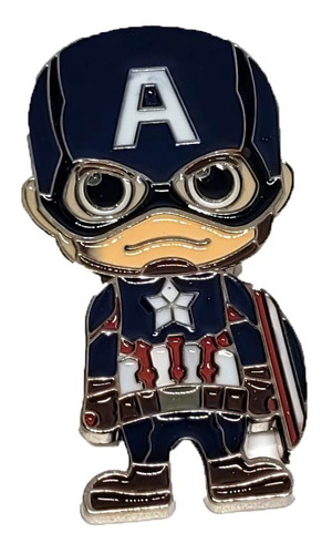 Pin Capitán América Broche Metalico