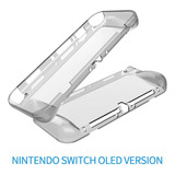 Carcasa Protectora Silicona Nintendo Switch Oled Resistente