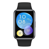 Huawei Watch Fit 2 Active 1.74  Caja De  Polímero  Midnight Black, Malla  Midnight Black De  Silicona