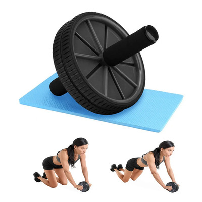 Rueda Para Ejercicio De Abdomen De Dos Llantas Abs Gimnasio | MercadoLibre
