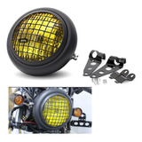 Faro Led Retro Para Motocicleta Harley Chopper Bobber