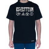 Camiseta Led Zeppelin - Rock - Metal
