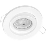 Lámpara Spot De Embutir Circular Móvil Pp + Dicro Led Gu10 