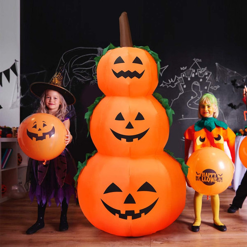 Calabazas Inflables Para Decoración De Halloween.