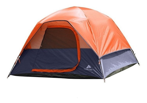 Carpa 4 Personas Con Doble Techo 2 X 2 X 1,13 Con Bolso