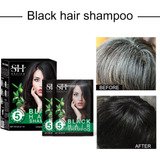 Crema Para El Cabello Dye Hair 10 Shiny Sevich Shampoo Black