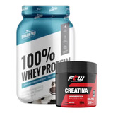 Combo Whey Protein 100% 900g + Creatina 150g Shark Pro