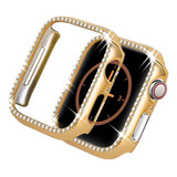 Case De Lujo Con Diamantes Fancy Para Apple Watch