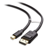 Cable De Audio/video Displayport A Mini Displayport | Negro