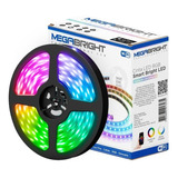 Cinta Tira Led Rgb 5mt Megabright Compatible Alexa Y Google