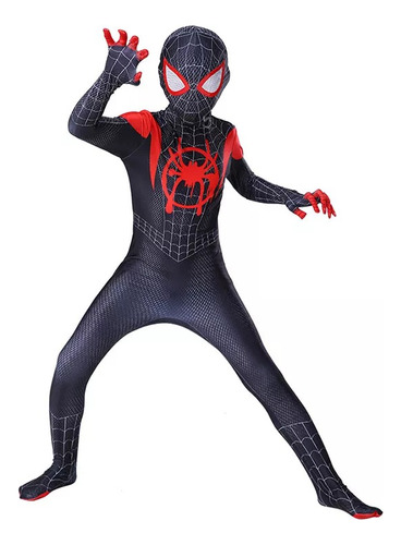 Miles Morales Difraces Infantil Spiderman Super Heroes