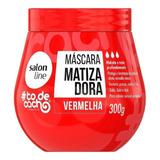 Máscara Matizadora Vermelha Salon Line #to De Cacho 300g