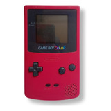 Consola Game Boy Color Cgb-001 Cherry (tapa Original)