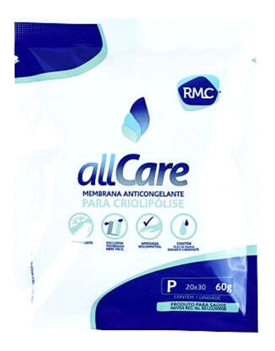 Manta Allcare Anticongelante Para Criolipólise Rmc Tamanho P