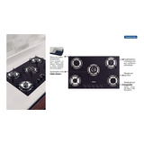 Cooktop Tramontina Brasil 5gg Tri 70 94708/502 Cor Preto 127v/220v