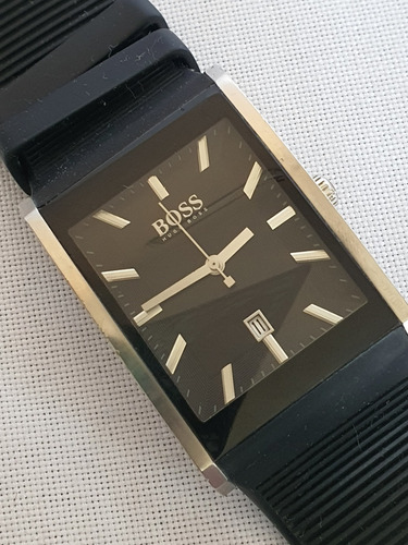 Reloj Caballero Hugo Boss,movimiento De Cuarzo,ventana Al 6