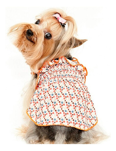 Vestido O Pollera Ropa Para Perros O Gatos Mascota Mini Lady