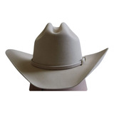 Sombrero Tejana Lana Fino Gris