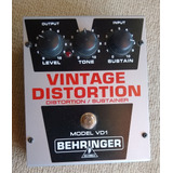 Pedal De Guitarra Vintage Distortion Vd1 - Behringer