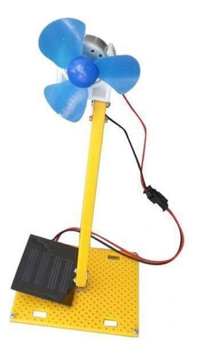 2x Juguete Solar De Fan De Motor De Dc Generador De Energía