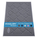 Tapete Para Caja De Arena De Gato Vivaglory, Duradero Y Limp