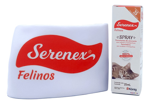 Serenex Spray Felinos Acalma E Tranquiliza König - 25ml