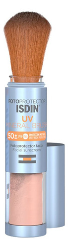 Fotoprotector Isdin Spf 50+ Sunbrush Mineral Brocha Protector Solar Sobre Maquillaje