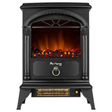 Mini Calentador E-flame Chimenea Portatil Vintage -negro