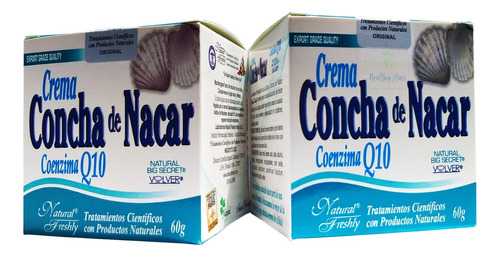 Crema Concha Nacar Original X 60gr X 2 - Kg a $1