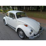 Volkswagen Escarabajo Blanco Modelo 1961