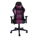 Silla Gamer Wetech Color Morado/negro Modelo Ls-8088