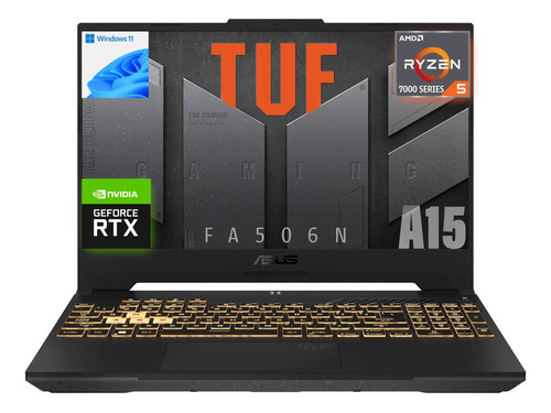 Laptop Asus Tuf Gaming A15 Ryzen 5 Nvidia 8gb Ram 512gb Ssd