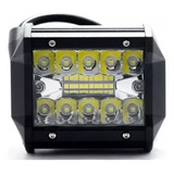 Faro Led Auxiliar 60w 18 Led Auto 4x4 Cuatri Utv Moto 12/24v