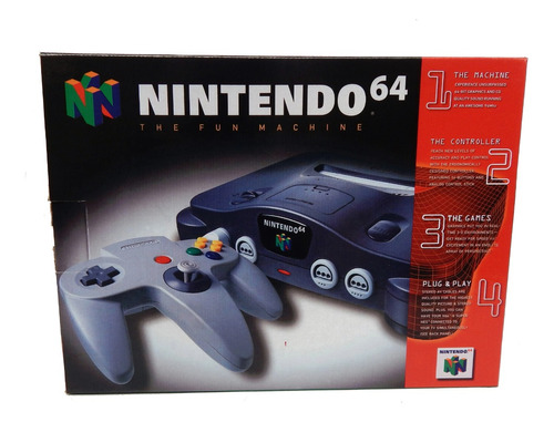 Caixa Vazia Papelão Nintendo 64 - Excelente Qualidade! 