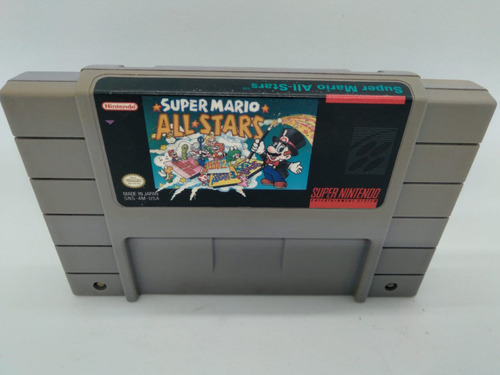 Jogo Super Mario All Stars Super Nintendo Original Nintendo