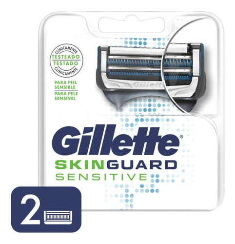 Gillette Skinguard Sensitive Repuesto Maquina De Afeitar 