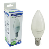 Ampolleta Led Vela 5w E14 Luz Blanca Megabright