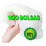 100 Bolsas De Vacío Gofrada Para Oster O Foodsaver 20x30 Cms