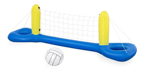 Red De Voley Inflable Para Pileta Bestway + Pelota!