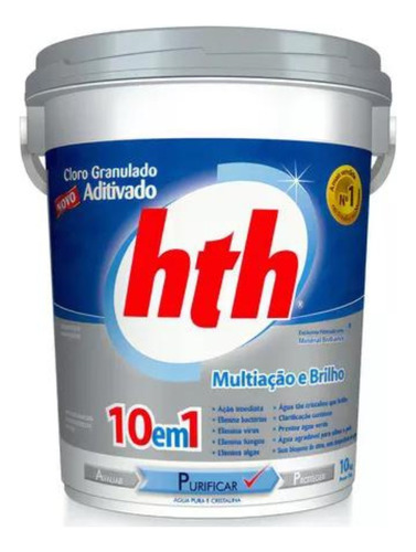 Produto Para Piscina 65% Hipoclorito Hth Desinfetante