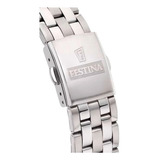 Reloj Festina Hombre Timeless F20374.4 Cronógrafo Acero Inox Color De La Malla Plateado Color Del Bisel Plateado Color Del Fondo Plateado